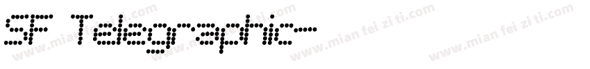 SF Telegraphic字体转换